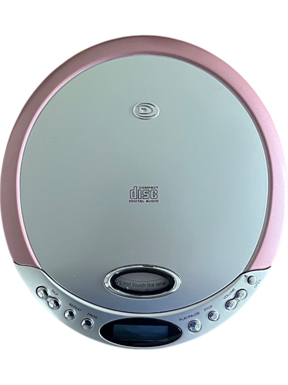 Durabrand CD-566 Portable CD Player Pink Compact Disc Digital Audio *READ*